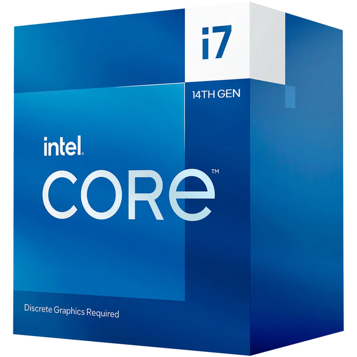 Processor Intel Raptor Lake i7-14700F, 20 Cores 2.1 GHz, 33MB, 125W, LGA1700, BOX