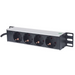 Intellinet 10’’ 1U Rackmount 4-Output Power Distribution Unit (PDU) EU CEE 7/3 Outlets With Power Indicator No Surge