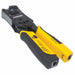 Intellinet Universal Modular Plug Crimping Tool and Cable Tester 2-in-1 Crimper and Cable Tester: Cuts Strips