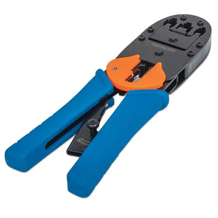 Intellinet Universal Modular Plug Crimping Tool For RJ45 RJ12 and RJ11 modular plugs
