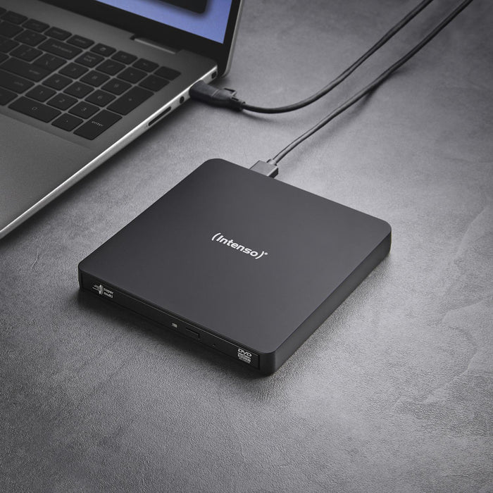 Blu-ray Slim Intenso EOD500D recorder, external USB 3.2, black color
