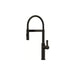 INTER CERAMIC MATT BLACK KITCHEN FAUCET WITH PULL-OUT SHOWER - Смесители за кухня<<<Кухня<<<Praktiker