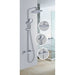 INTER CERAMIC THERMOSTAT SHOWER SYSTEM SOLANGE 6221 - Душ системи колони<<<Смесители и душове<<<Баня<<<Praktiker&&&Душ