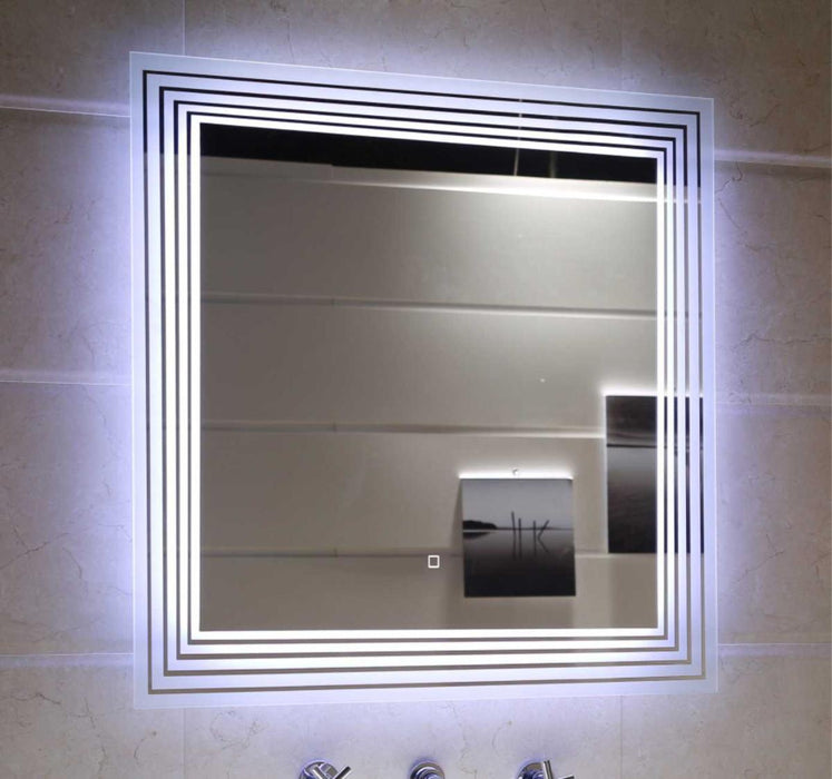 LED MIRROR DIA 80x80