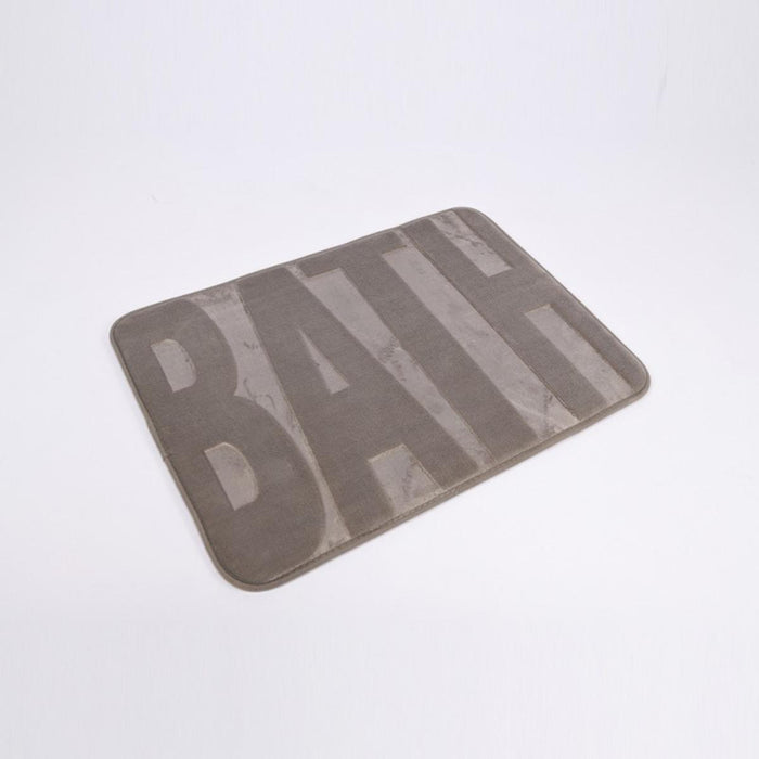 MEMORY BATH MAT BROWN 50*70