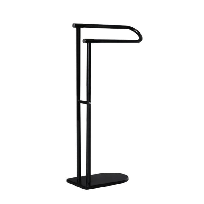 TOWEL HOLDER ELINOR DOUBLE BLACK