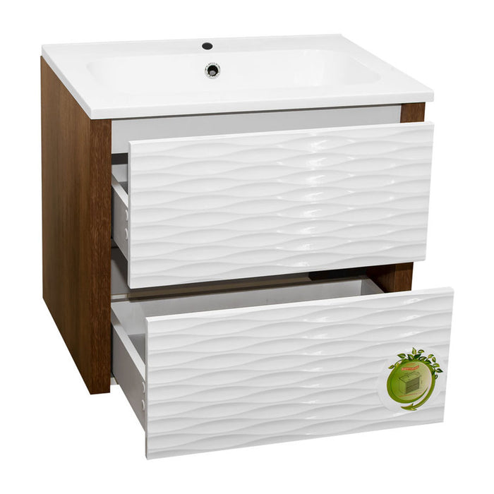 INTER CERAMIC MADISON BATHROOM CABINET WITH WASHBASIN