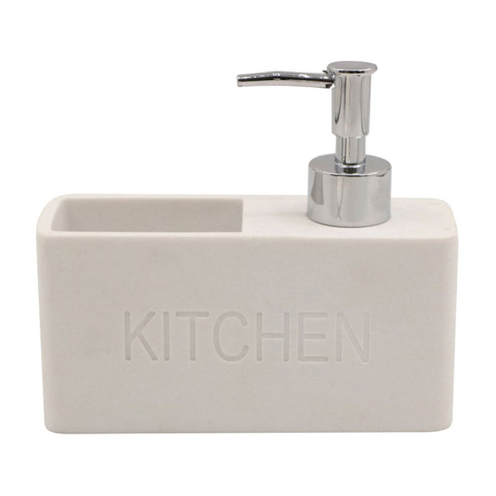 LIQUID SOAP DISPENSER INTER CERAMIC WHITE
