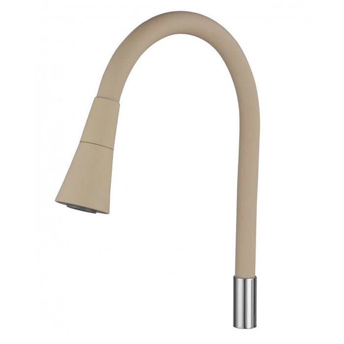 SILICONE MIXER SPOUT BEIGE MATTE