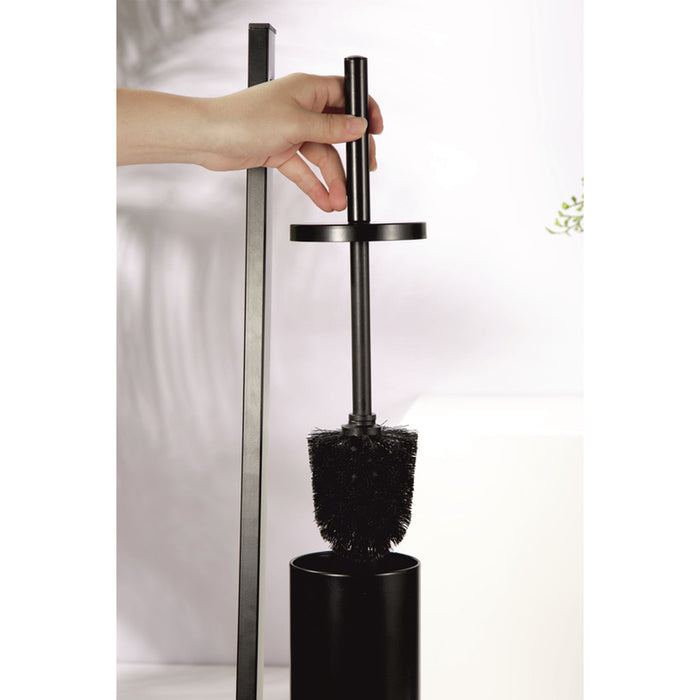 TOILET PAPER HOLDER WITH TOILET BRUSH INTER CERAMIC
