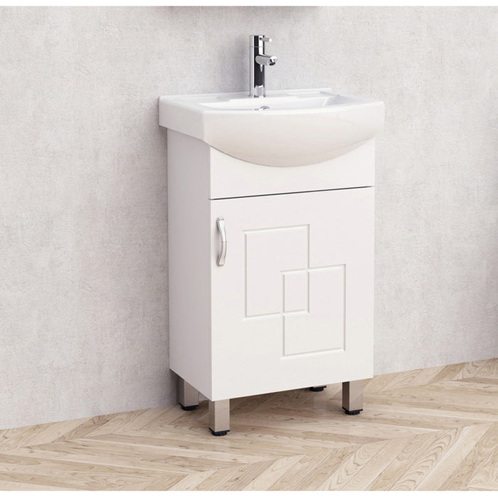 BATHROOM CABINET WITH WASHBASIN INTER CERAMIC EVORA