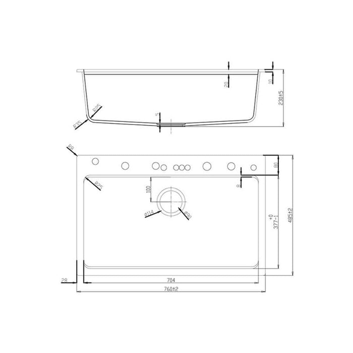 SINK SET WITH FILTERING SYSTEM AND ADDITIONAL FUNCTIONS INTER CERAMIC AQUARIS