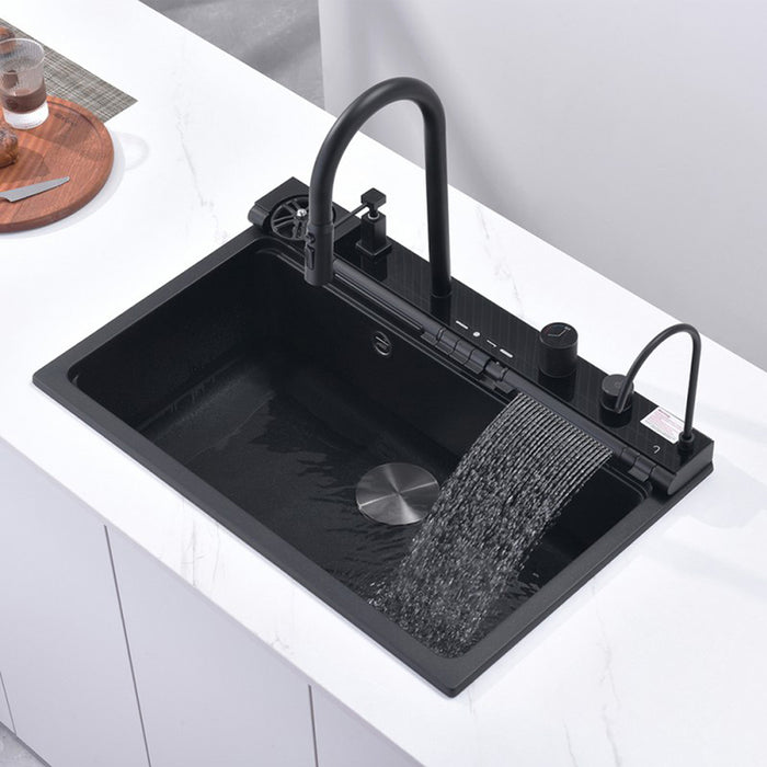 SINK SET WITH FILTERING SYSTEM AND ADDITIONAL FUNCTIONS INTER CERAMIC AQUARIS