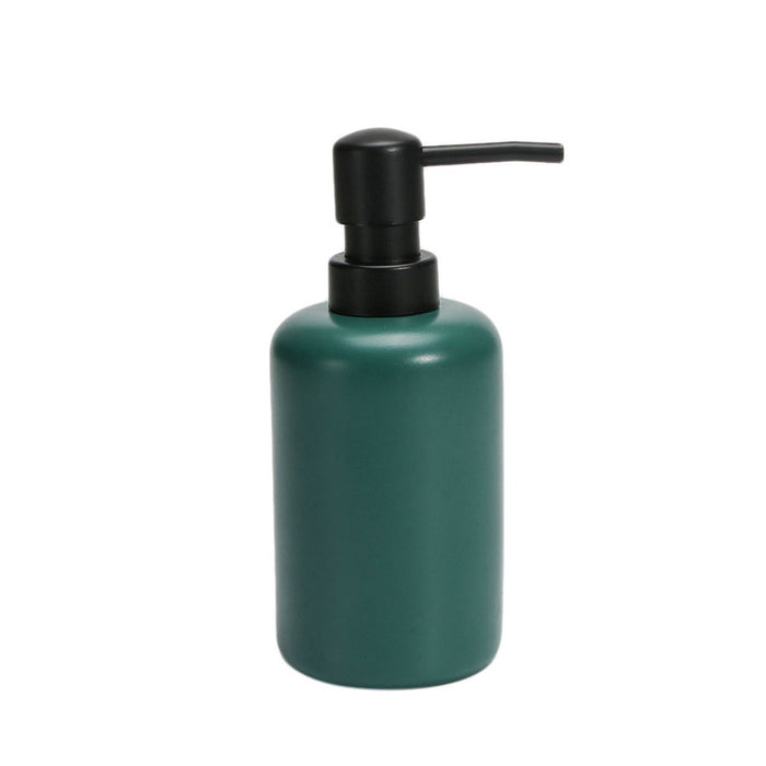 LIQUID SOAP DISPENSER INTER CERAMIC EMERALD