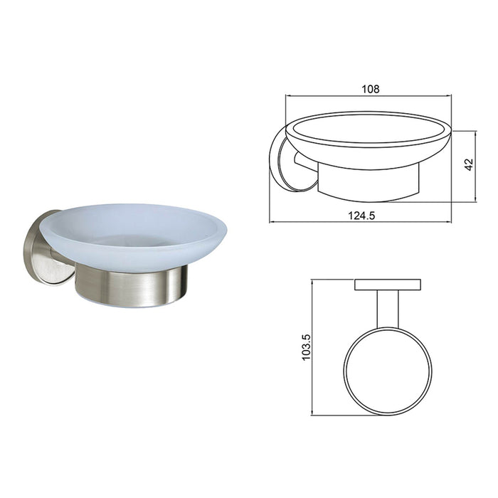 SOAP DISPENSER INTER CERAMIC LUSSO