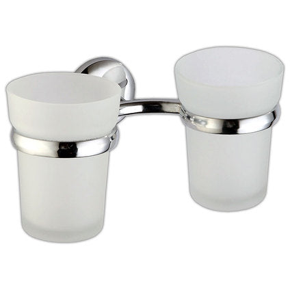 DOUBLE INTER CERAMIC ALBA TOOTHBRUSH CUP