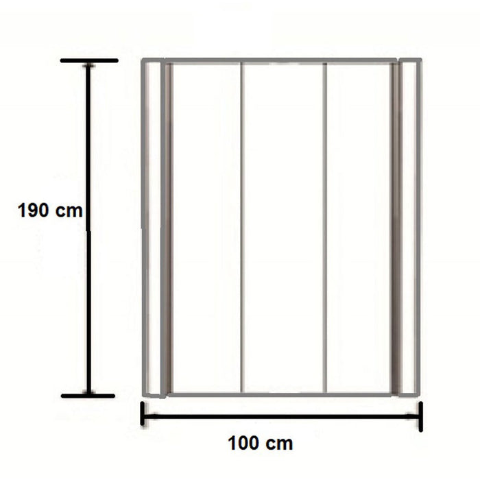 PARTITION SCREEN 100X190 INTER CERAMIC 100/31