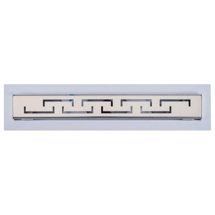 FLOOR LINEN SIPHON 500X125 CHROME INTER CERAMIC