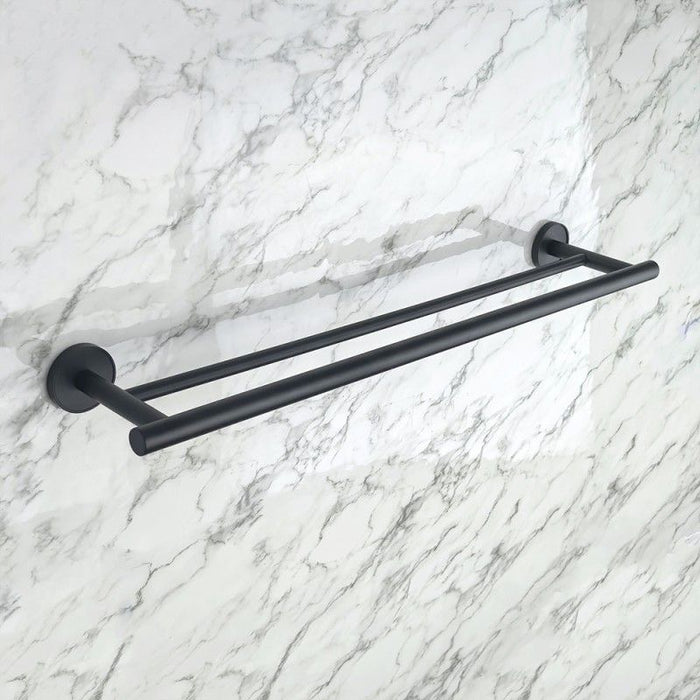 DOUBLE TOWEL HOLDER INTER CERAMIC LUSSO