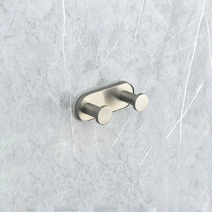 DOUBLE BATHROOM HANGER INTER CERAMIC LUSSO