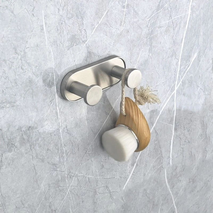 DOUBLE BATHROOM HANGER INTER CERAMIC LUSSO