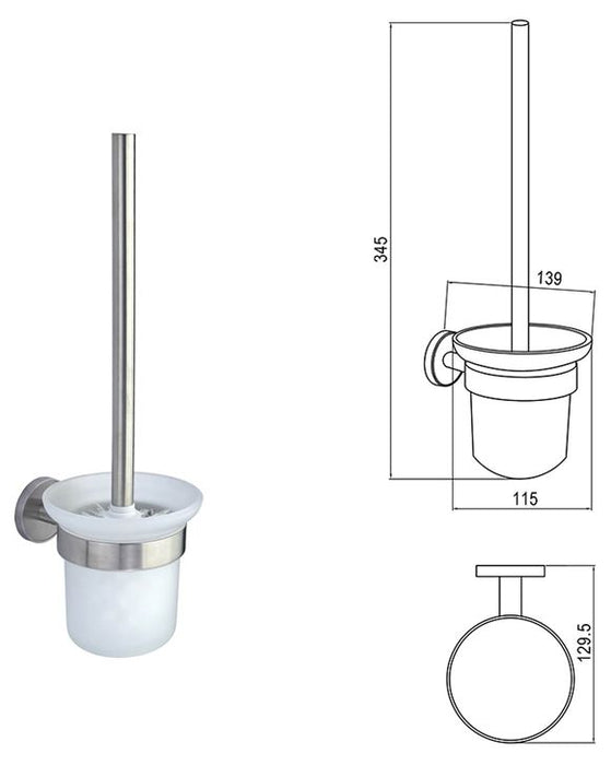 TOILET BRUSH INTER CERAMIC LUSSO