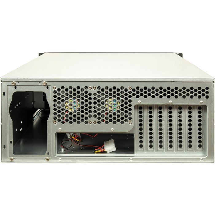 Server case InterTech 4U-4129L - Mini ITX, mATX, μATX, ATX, SSI EEB, Black