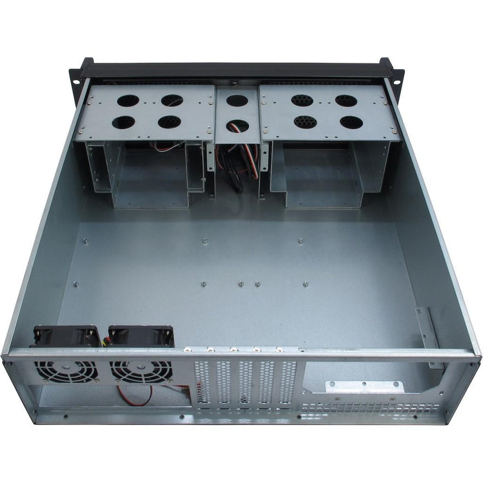 Server box InterTech 3U 3098-S, 19", Black