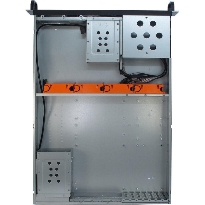 Server case InterTech 2U 2129-N - Mini ITX, mATX, μATX, ATX, eATX, SSI EEB, Black