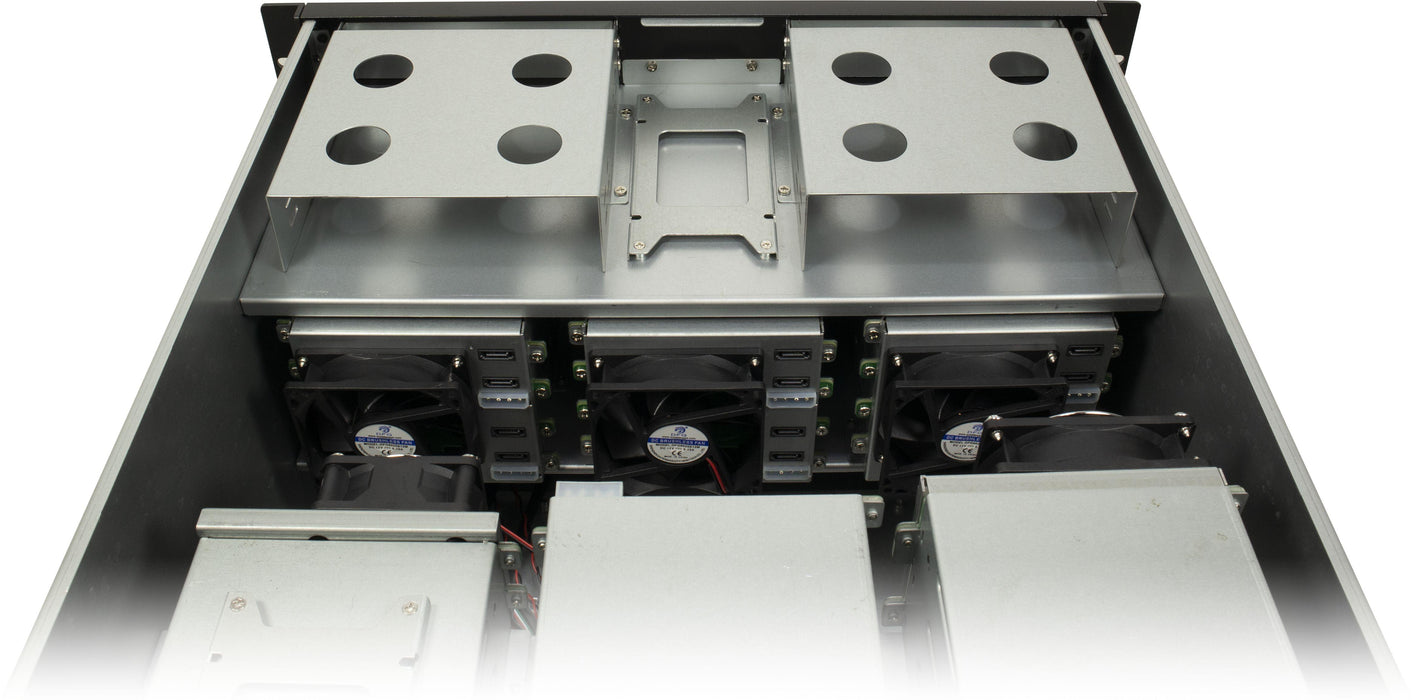 Inter Tech Server 6U-6520 box for ATX server