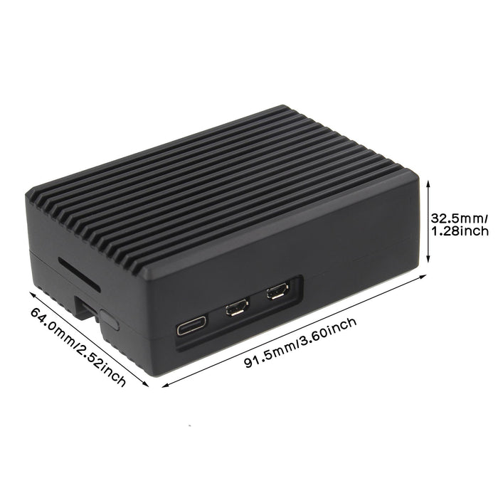 Box Inter-Tech ODS-739 RASPBERRY - Black