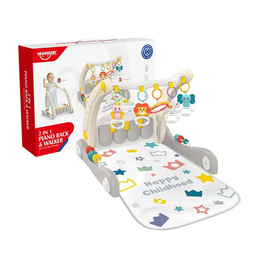 Interactive educational 2-in-1 walker + piano Huanger HE0621 - Walkers and interactive tables<<<Toys<<<InnproXML