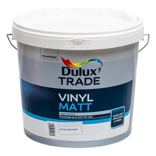 INTERIOR BASE EXTRA DEEP VINYL MATT 9.7 L DULUX - Бели интериорни бои<<<Интериорни бои<<<Подови и стенни