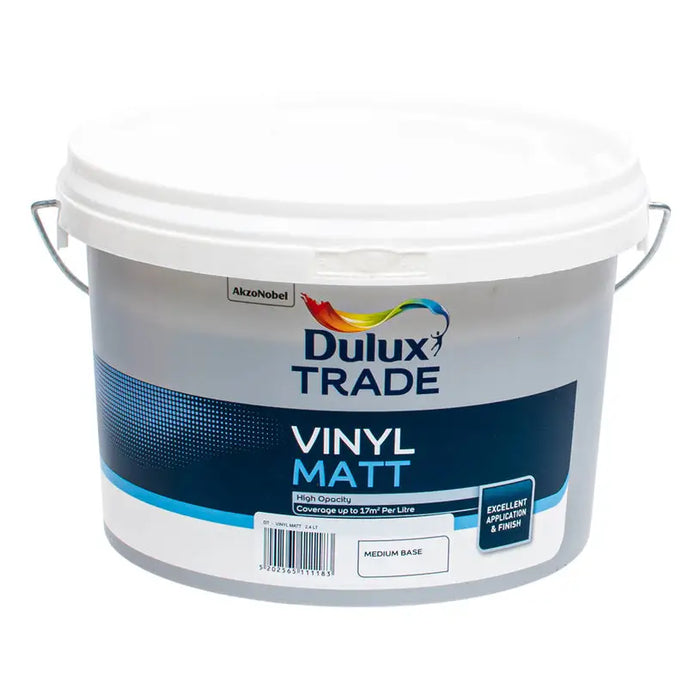 INTERIOR BASE MEDIUM VINYL MATT 2.4 L DULUX - Бели интериорни бои<<<Интериорни бои<<<Бои и лакове<<<Praktiker