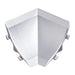 INTERIOR CORNER FOR WATERPROOF MOLDING PF24 SILVER 2 PCS. - Водобранни лайстни<<<Плотове за кухня и