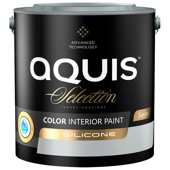 INTERIOR PAINT WITH SILICONE SEA STORM 2.5 L AQUIS - Цветни интериорни бои<<<Интериорни бои<<<Подови и стенни