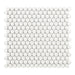 INTERMATEX PENNY WHITE GLOSS MOSAIC 31.5X29.1 CM - Стенни плочки и декорация<<<Плочки и