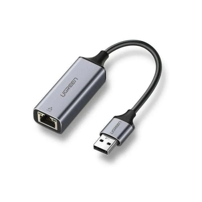 INTERNET ADAPTER USB A/RJ45 CM209 UGREEN - METAL - USB хъбове и адаптери<<<Компютърна периферия<<<AmperelB2B