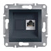 INTERNET SOCKET RJ45 CAT 5E UTP ANTHRACITE SCHNEIDER ASFORA - Ключове и