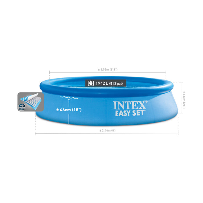 POOL Φ244X61CM INTEX 28106NP