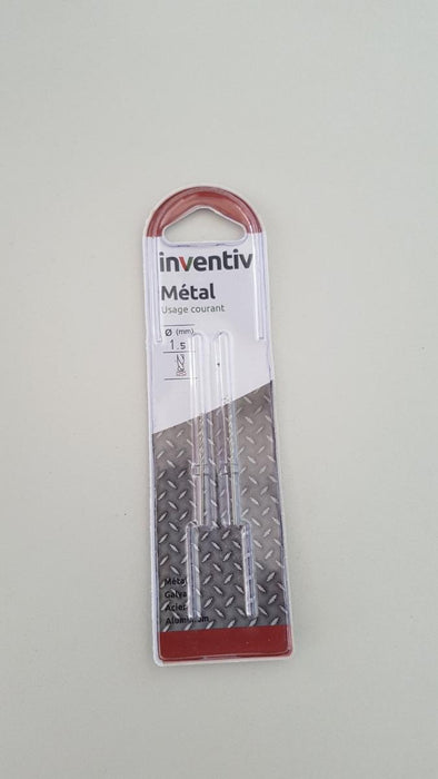 DRILL METAL F1.5 INVENTIV 2PCS