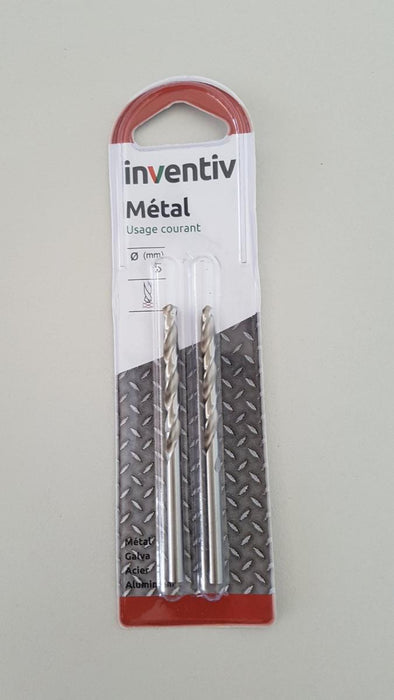 DRILL METAL F5 INVENTIV 2PCS