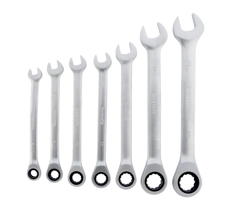 SET OF RATCHET KEYS 7PCS. INV