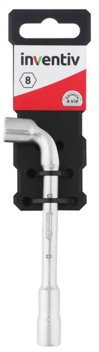 L-SHAPED PIPE WRENCH 8 MM INVENTIV