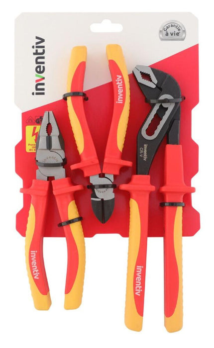 SET OF PLIERS 1000V 3PCS. INVENTIV
