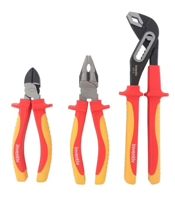 SET OF PLIERS 1000V 3PCS. INVENTIV