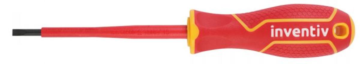 SCREWDRIVER STRAIGHT 1000V 4X100MM INVENTIV