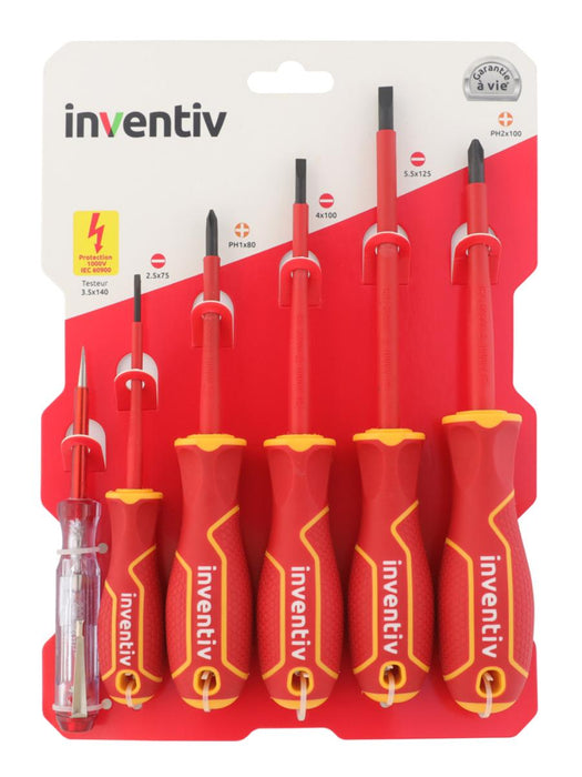 SCREWDRIVER SET 6H. INVENTIV