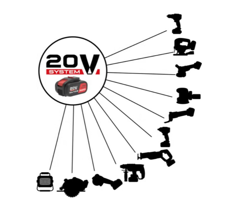 BATTERY MULTI TOOL 20VINVENTI