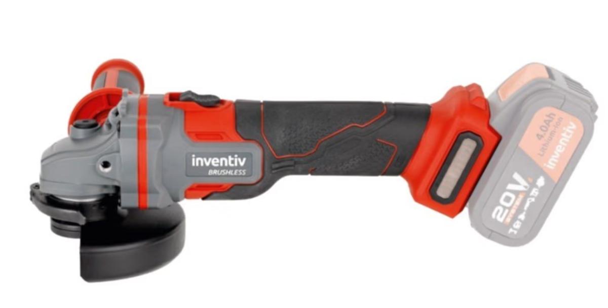 CORDLESS 20V INVENTIV 125 angle grinder